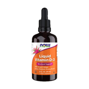 NOW LIQUID VIT.D3 400IU / 4 КАПКИ ( 59мл)