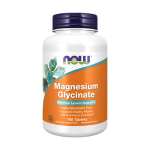 NOW MAGNESIUM GLYCINATE ( 180 ТАБЛЕТИ )
