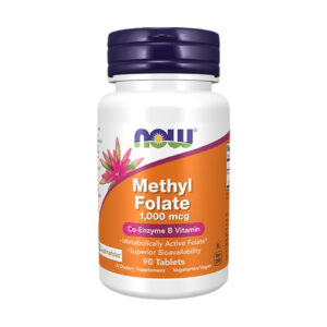 NOW METHYL FOLAT 1000микрограми ( 90 ТАБЛЕТИ )