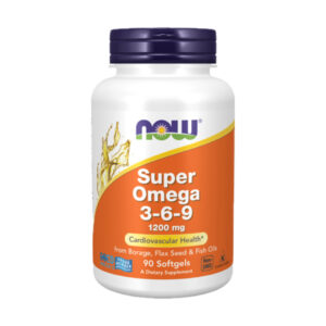 NOW OMEGA 3-6-9 1200мг ( 90 КАПСУЛИ )