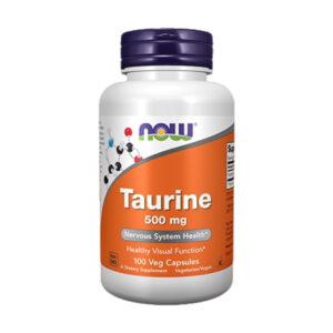 NOW TAURINE 500 мг (100 КАПСУЛИ)