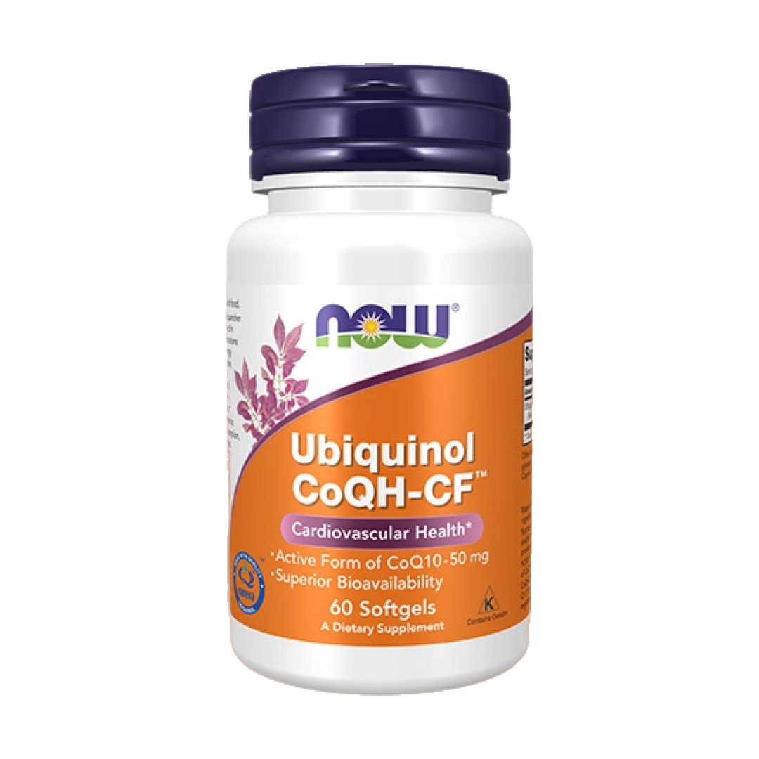 NOW UBIQUINOL COQH-CF ( 60 КАПСУЛИ )