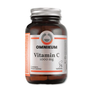 OMNIKUM VITAMIN C 1000 мг СО ROSA CANINA ТАБЛЕТИ (75 ТАБЛЕТИ)