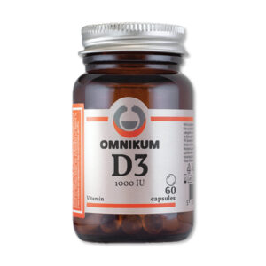 OMNIKUM VITAMIN D 1000 IU КАПСУЛИ (60 МЕКИ ЖЕЛАТИНСКИ КАПСУЛИ)