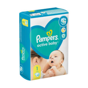 PAMPERS ACTIVE BABY 1 (2-5KG) 43
