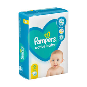 PAMPERS ACTIVE BABY 2 ( 4-8 kg) 43