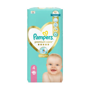 PAMPERS PREMIUM CARE 4 (7-18KG) 52