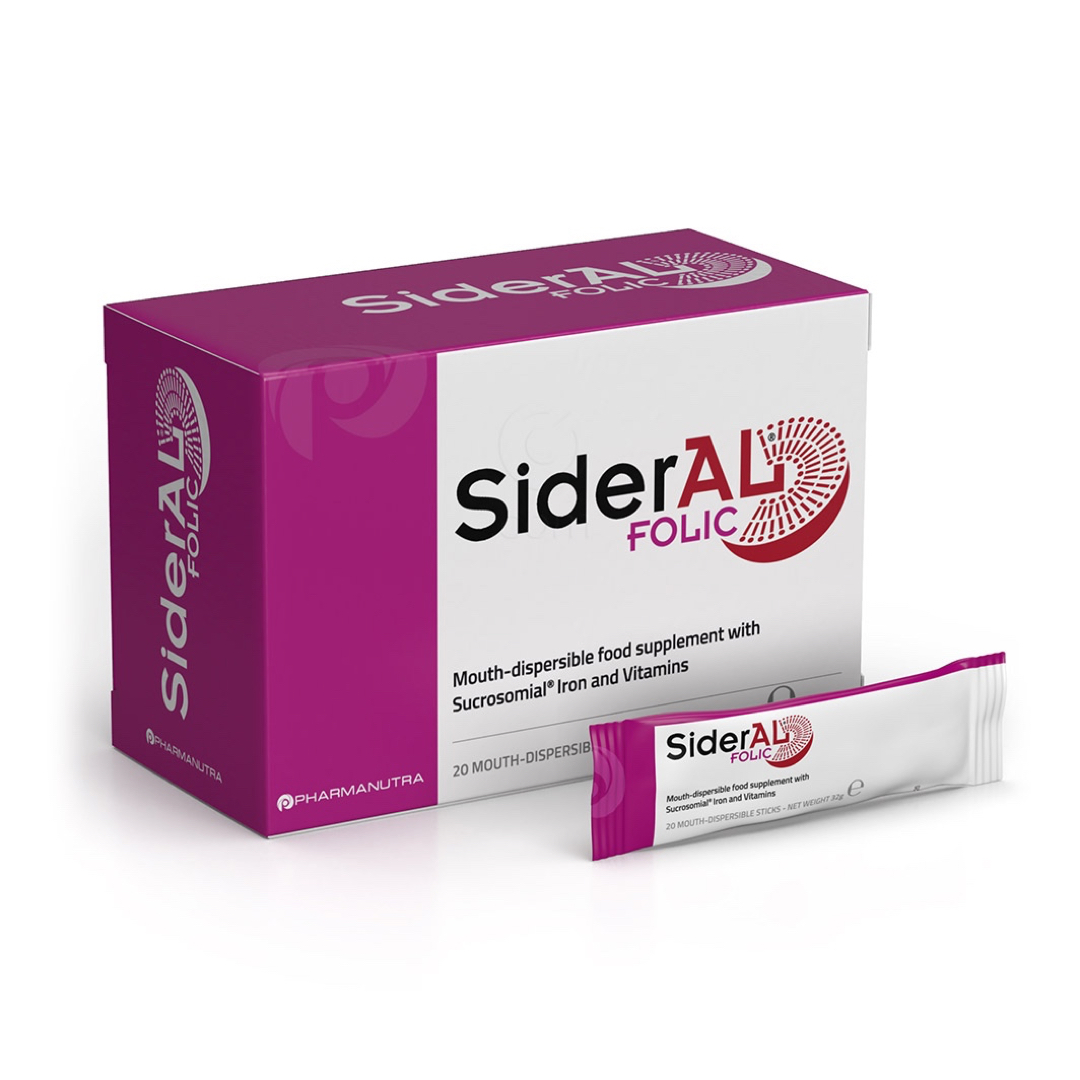 SIDERAL FOLIC КЕСИЧКИ ЗА ВОЗРАСНИ (20 КЕСИЧКИ)