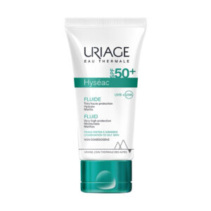 URIAGE HYSEAC ФЛУИД СО ЗАШТИТЕН ФАКТОР 50 БЕЗ МАСЛО ЗА КОМБИНИРАНА И МРСНА КОЖА 50 мл
