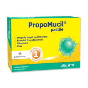 AbelaPharm PROPOMUCIL ЕУКАЛИПТУС ПАСТИЛИ (24 ПАСТИЛИ)