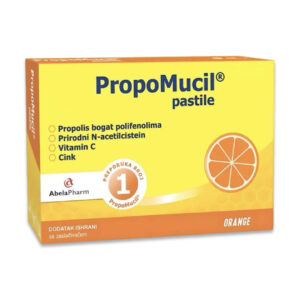 AbelaPharm PROPOMUCIL ПОРТОКАЛ ПАСТИЛИ (24 ПАСТИЛИ)