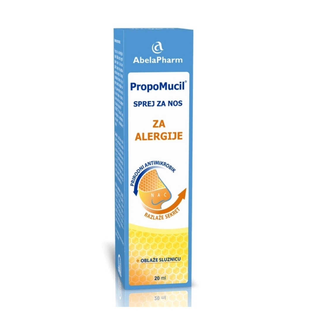 AbelaPharm PROPOMUCIL СПРЕЈ ЗА НОС ЗА АЛЕРГИЈА 20 мл
