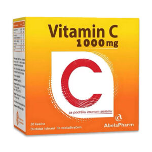AbelaPharm VITAMIN C 1000 мг ЌЕСИЧКИ (30 ЌЕСИЧКИ)