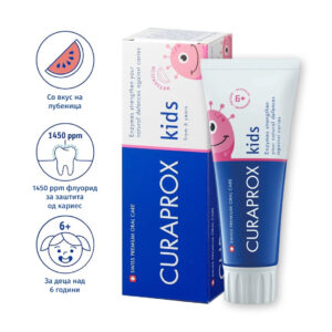 CURAPROX KIDS ДЕТСКА ПАСТА СО ВКУС НА ЛУБЕНИЦА +6 60 мл
