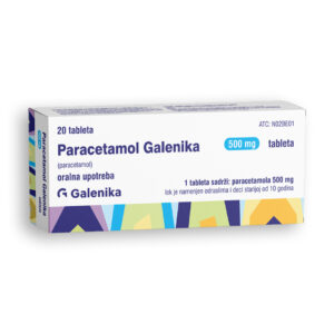 GALENIKA PARACETAMOL ТАБЛЕТИ (20 ТАБЛЕТИ)