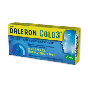 KRKA DALERON COLD 3 ТАБЛЕТИ (12 ТАБЛЕТИ)