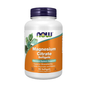 NOW MAGNESIUM CITRATE ЖЕЛАТИНСКИ КАПСУЛИ ( 90 ЖЕЛАТИНСКИ КАПСУЛИ)