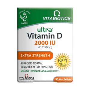 VITABIOTICS ULTRA VITAMIN D 2000 I.U ТАБЛЕТИ (96 ТАБЛЕТИ)