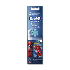 ORAL B PRO KIDS 3+SPIDERMAN РЕФИЛ ЗА ДЕТСКА ЕЛЕКТРИЧНА ЧЕТКА (2 РЕФИЛА)