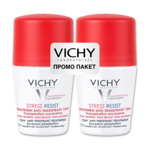 VICHY DEO РОЛ ОН СТРЕС АНТИПЕРСПИРАНТ ЗА ПРЕКУМЕРНО ПОТЕЊЕ 1+1