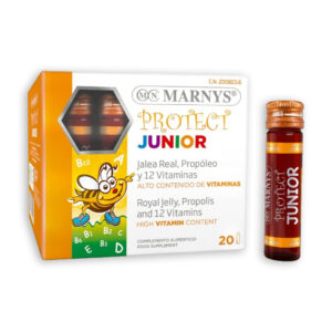 MARNYS PROTECT JUNIOR МАТИЧНА МЛЕЧ, ПРОПОЛИС И 12 ВИТАМИНИ (20 АМПУЛИ)