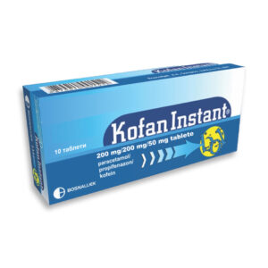 BOSNALIJEK KOFAN ТАБЛЕТИ Х10 (200+200+50)мг