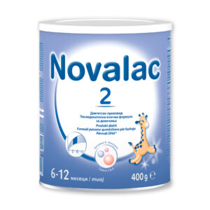 NOVALAC 2 МЛЕЧНА ФОРМУЛА 400гр (6-12 месеци)