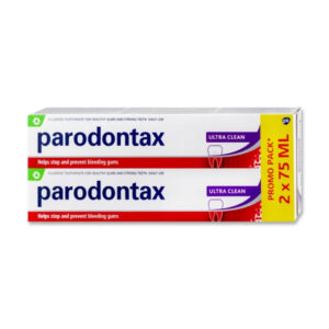 PARODONTAX ULTRA CLEAN ПАСТА ЗА ЗАБИ (ПРОМО ПАКУВАЊЕ) 2 х 75 мл