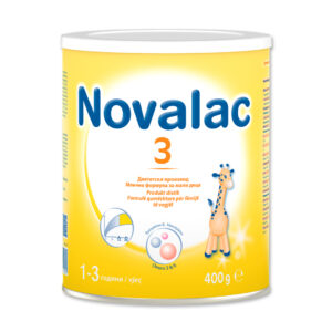NOVALAC 3 МЛЕЧНА ФОРМУЛА 400гр (1-3 ГОДИНИ)
