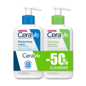 CERAVE ХИДРАТАНТЕН ЛОСИОН 236 мл+ ХИДРАТАНТЕН ГЕЛ ЗА МИЕЊЕ ЛИЦЕ