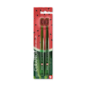 CURAPROX 5460 ULTRA SOFT WATERMELON EDITION СЕТ ОД 2 ЧЕТКИ ЗА ЗАБИ